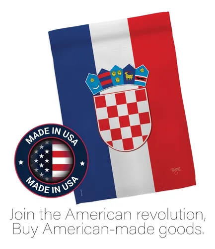 Breeze Decor G158210 Banderas De Croacia Del Mundo Impresion