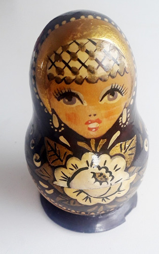 Mamushkas Rusas Pintadas A Mano Son 5 De 8 Y 2 Cm - C4 C