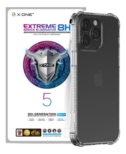 Kit Pro Full Cover Para iPhone 15 Serie Transparente X-one