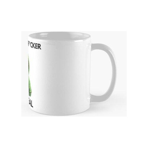 Taza Alien Con Capucha Verde Con Gafas De Sol Calidad Premiu