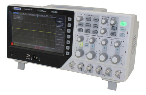 Osciloscópio Digital 250mhz 4ch E Gerador De Função Dso4254c
