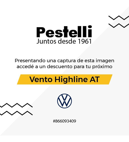 Vw Vento Highline At 250 Tsi 0km // Pestelli