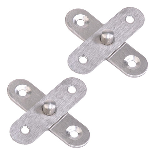 M 2 Piezas Bisagra Giratoria Oculta Puerta Gabinete Cocina