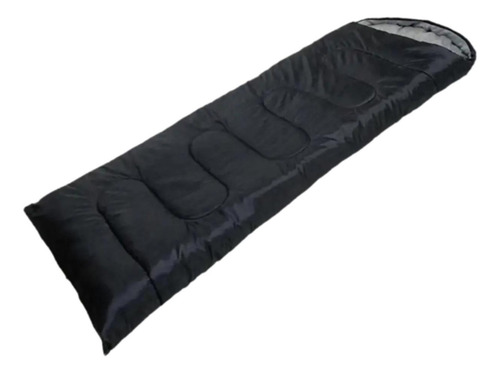 Saco De Dormir Para Clima Frío, Ligero, 1,8 Kilos Negro