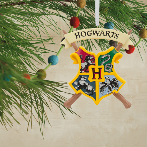 Adorno Navideño Con El Emblema De Harry Potter Y El Escudo D
