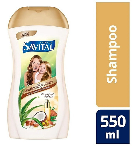 Shampoo Savital Megatarro Familiar 550ml