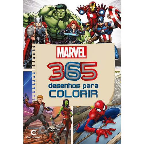 Livro 365 Desenhos Marvel - Culturama