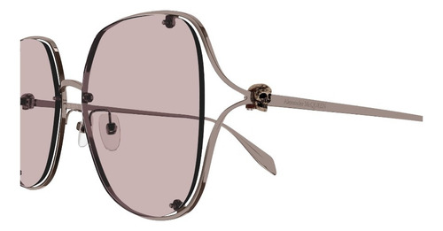 Lentes De Sol Alexander Mcqueen Am0366s Cuadrados