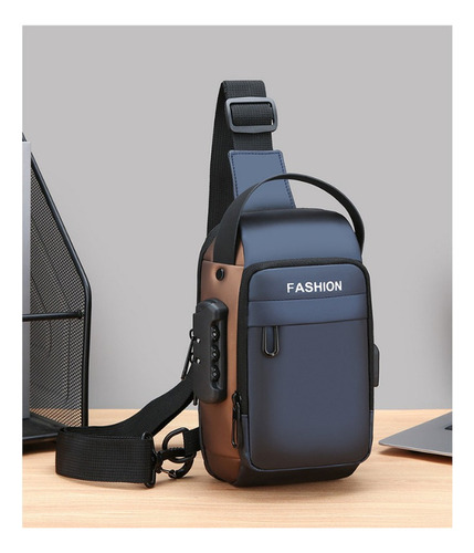 Bolso De Pecho Antirrobo De Moda Para Hombre Al Aire Libre