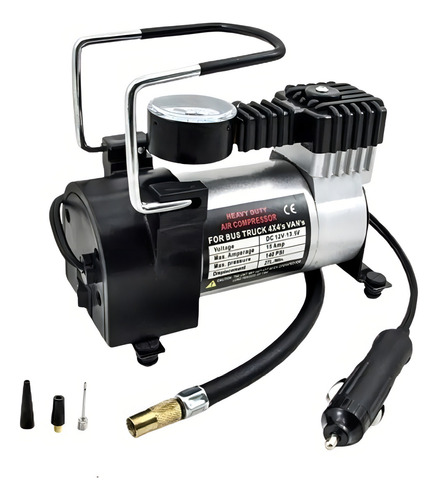 Compresor Metalico Aire 12v Neumatico 150psi - Impowick