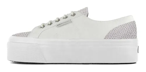 Zapatillas Superga 2750 Cotleanimal Blanco Plata S00a1q0915
