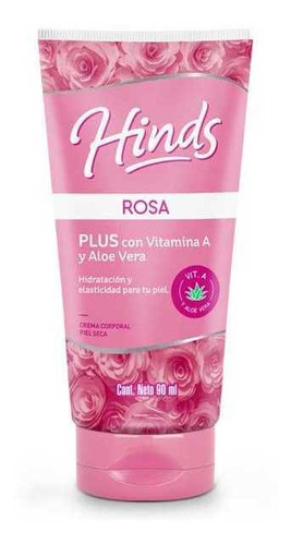 Crema Para Manos  Rosa Plus X90ml Hinds