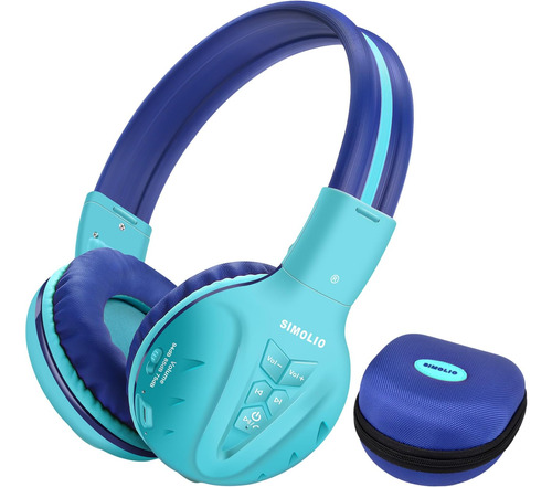 Simolio Auriculares Bluetooth Niños Con Micrófono, Niños Con