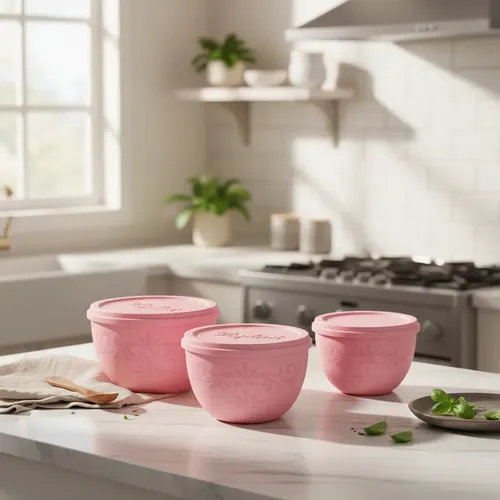 Conjunto 10 Potes Bowl Personalizado 1l Oliplast | MercadoLivre