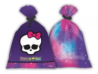 8 Sacolas Saquinho Surpresa Festa Monster High