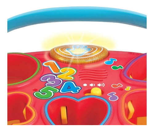 Kidz Time Caja Con Figuras Geométricas Luz Y Sonido Multicolor