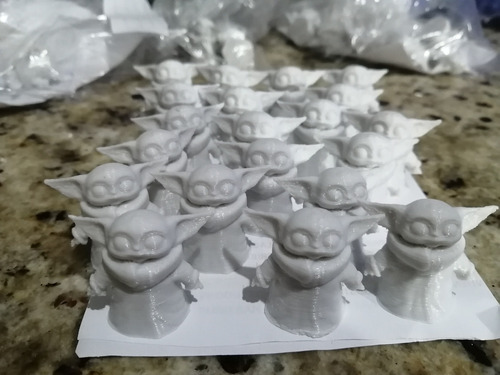 30 Baby Yodas (grogus) Para Rosca O Juguete Impreso En 3d