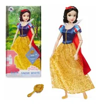 Comprar Blanca Nieves Muñeca 29cm + Cepillo Disney Store Snow White