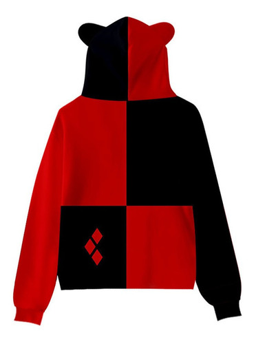 Birds Of Prey Harley Quinn Niños Sudadera Linda Chamarra