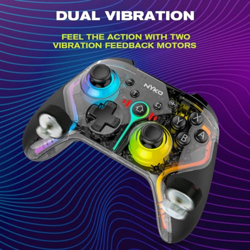 Nyko Playpad Glow: Controlador Inalámbrico Rgb Switch