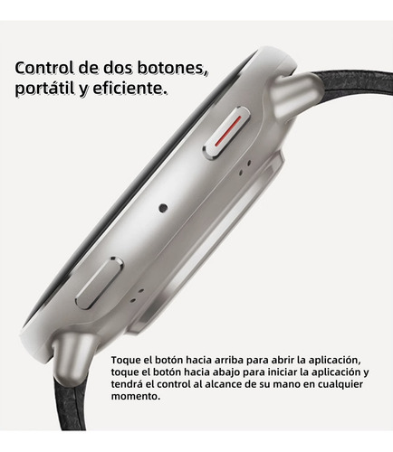 Amazfit Active 2 Reloj Inteligente 44 Mm, Batería De 10 Días, Monitor De Fitness, Monitor De Sueño, Mapas Gps, Más De 160 Modos Deportivos, Resistente Al Agua, Para iPhone Android Y Apple, Vidrio De Z