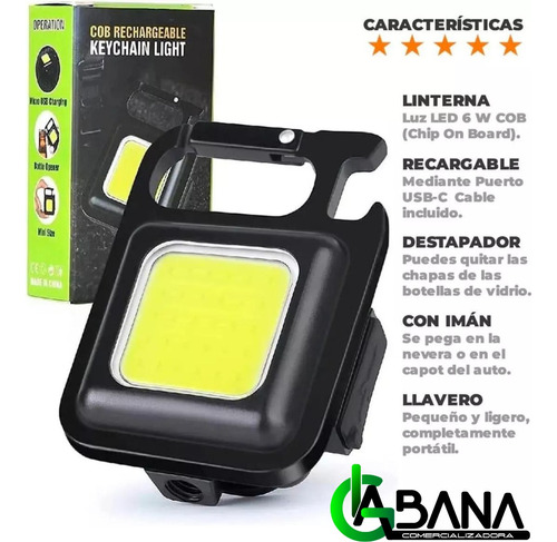 Linterna Super Led,  Recargable 