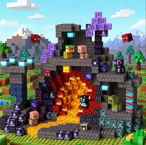 Bloques Magnéticos Tipo Minecraft X100 Piezas | MercadoLibre