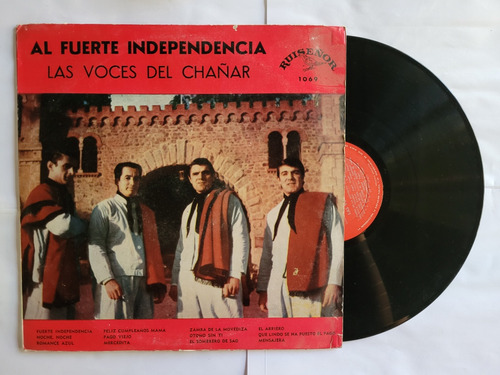 Las Voces Del Chañar Fuerte Independencia Vinilo Lp Folklore