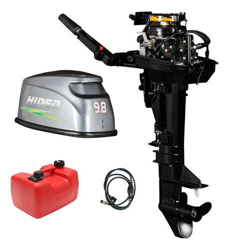 Motor De Popa Hidea 2 Tempos Hd 9.8hp C/ E
