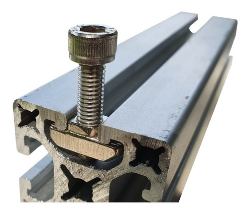 20 Tuerca M6 Cabeza De Martillo R8mm + 20 Tornillo M6 X 15mm