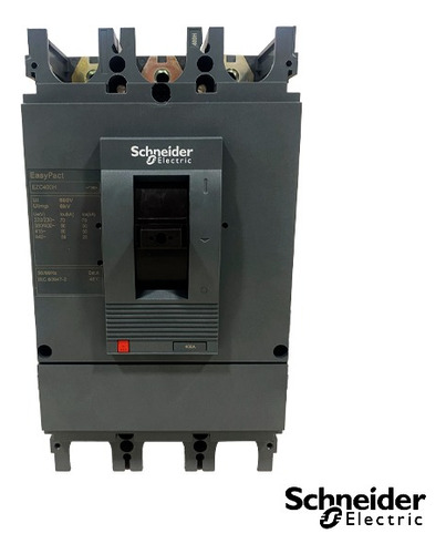 Breaker Interruptor 3x400 Amp Ezc400h3400 Schneider Electric