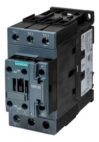 Contactor Siemens 50a S2 Bob 24 Vac/dc 1na+1nc - Sirius