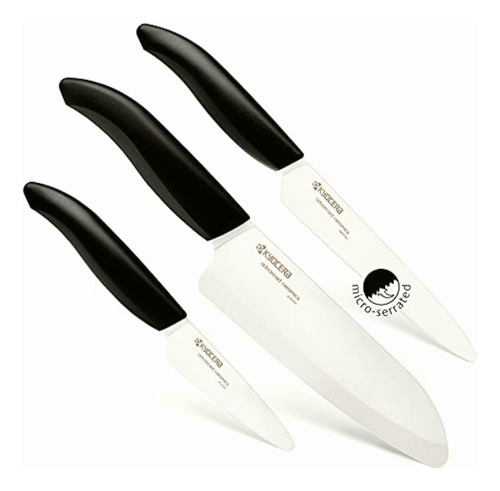 Kyocera Revolution 3-piece Ceramic Knife Set