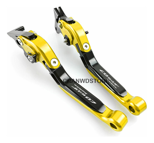 Manijas De Freno Embrague Para Honda Cb160f Invicta, Dorado