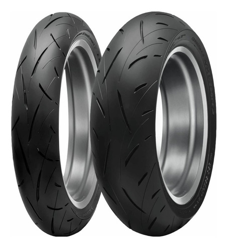 Kit Cubiertas Dunlop Road Sport 2 120/70-17 160/60-17 Gaona