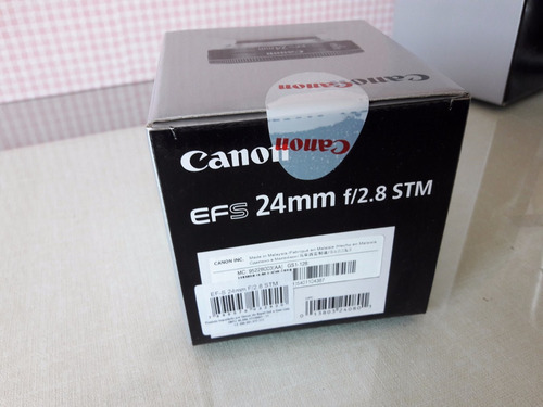 Lente Canon 24mm 2.8 Stm Envio Hoje Mesmo!