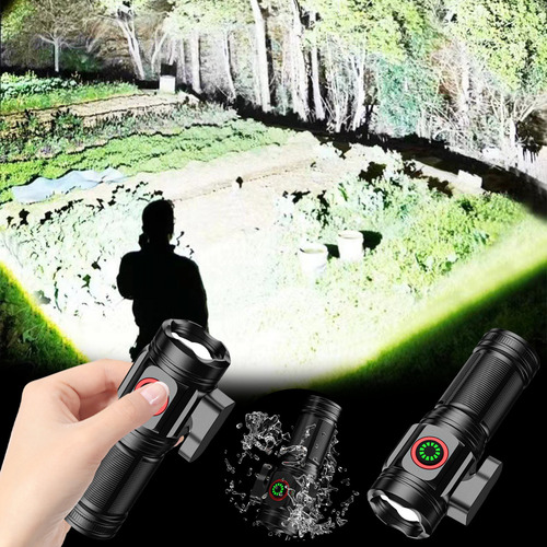 Mini Linterna Led K, Cuerda Para Cortar Cinturones, Tipo C,