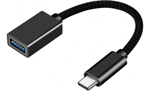 Adaptador Usb 3.0 Tipo C Otg 0,15 Metros Hilo Trenzadferroso