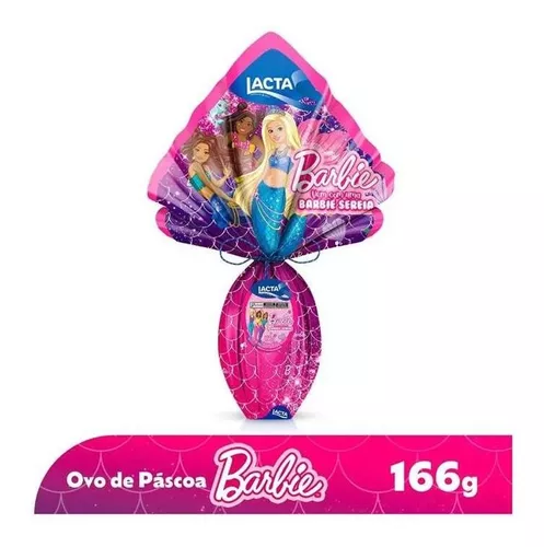 Kit Ovo De Páscoa Unicornio 100g + Barbie Sereia 166g - Loja Zuza