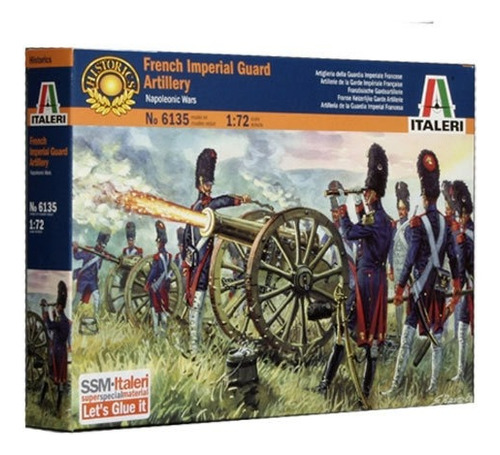 Imperial Guard Artillery  By Italeri # 6135  1/72 