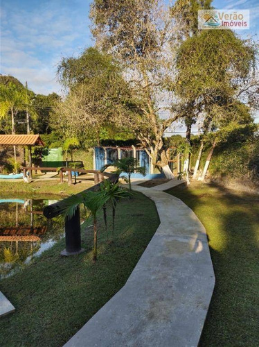 Chácara Com 8 Dormitórios À Venda, 5000 M² Por R$ 1.200.000,00 - Parque Real - Itanhaém/sp - Ch0021