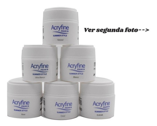 Polimero Acryfine P51 P/uñas Esculpidas X 30grs.