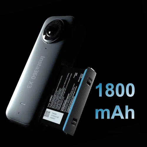Cámara De Acción 360 Insta360 X3 Con 2 Baterías Y