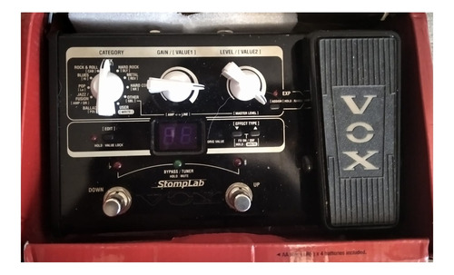 Pedal Vox Stomplab 2g