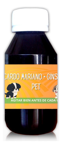 Cardo Mariano + Ginseng Mejora La Calidad De Vida A Tu Perro