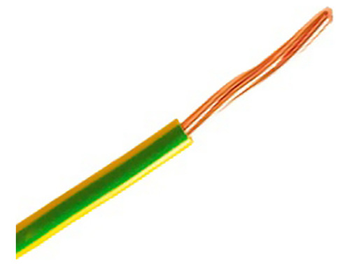 Cable De Cobre Flexible 1,00 Mm² Am/ver-rollo 100m