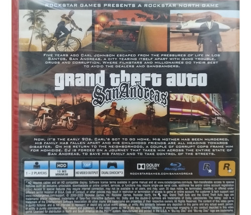 Ps3 Gta San Andreas