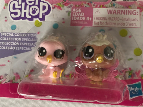 Littlest Pet Shop Special Collection 2 Mini Pets Pajaritos (Usado)