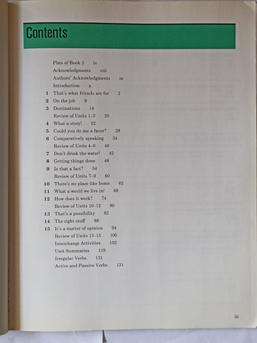Interchange Student's Book 3 Jack C. Richards (Usado)