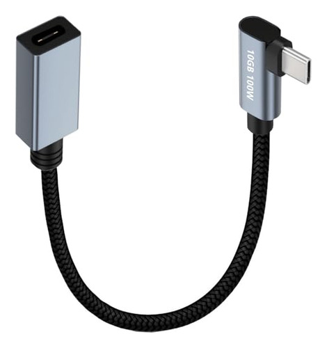 Cable De Extensión Usb C, 0.5 Metros Conector Tipo C 3.1 Mac
